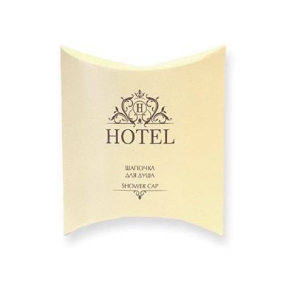 Шапочка для душа в полиэтилене HOTEL(картон упак) Image 0