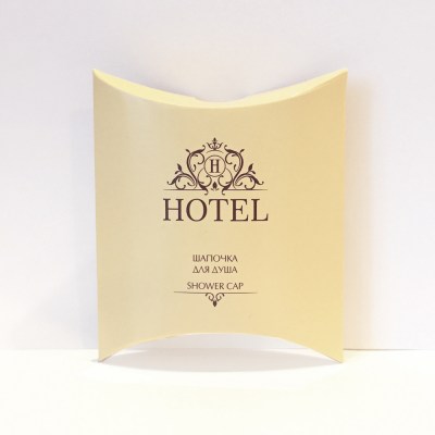 Шапочка для душа в полиэтилене HOTEL(картон упак) Image 1